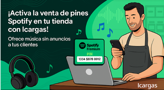 Imagen para spotify vendedor ofreciendo pines