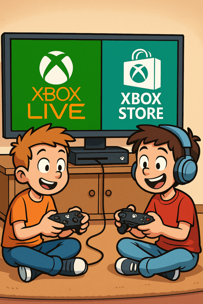 "Venta de pines Xbox Live Gold en negocio"